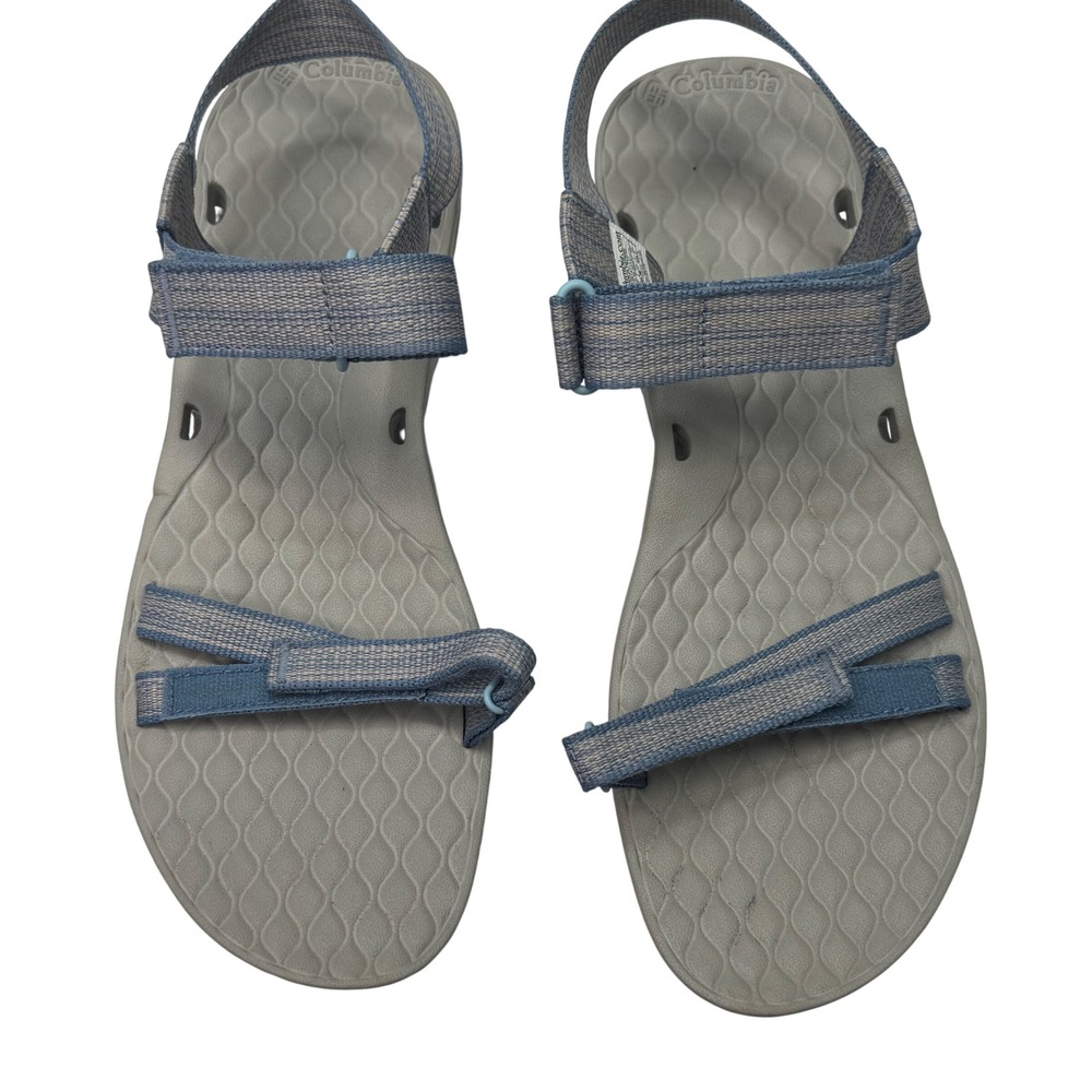 Columbia Kyra Vent II Sandals Womens 12 Grey Strappy Hiking Outdoor Walking